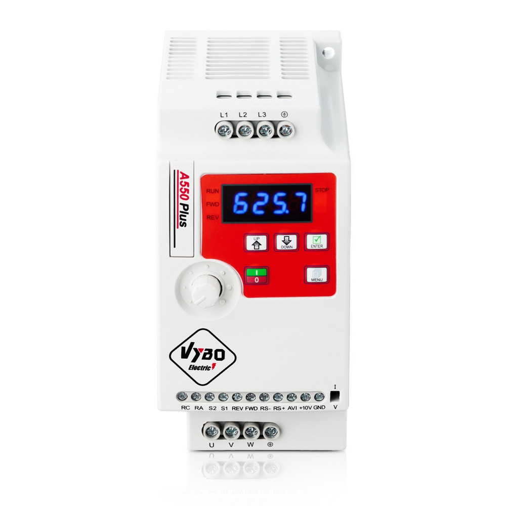 Convertidor de frecuencia 0,75kW 230V A550 Plus VYBO Electric En stock