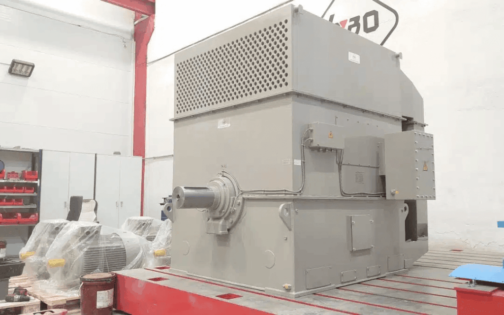 Motor eléctrico asíncrono H27R-740-12 de 800 kW para molino de carbón
