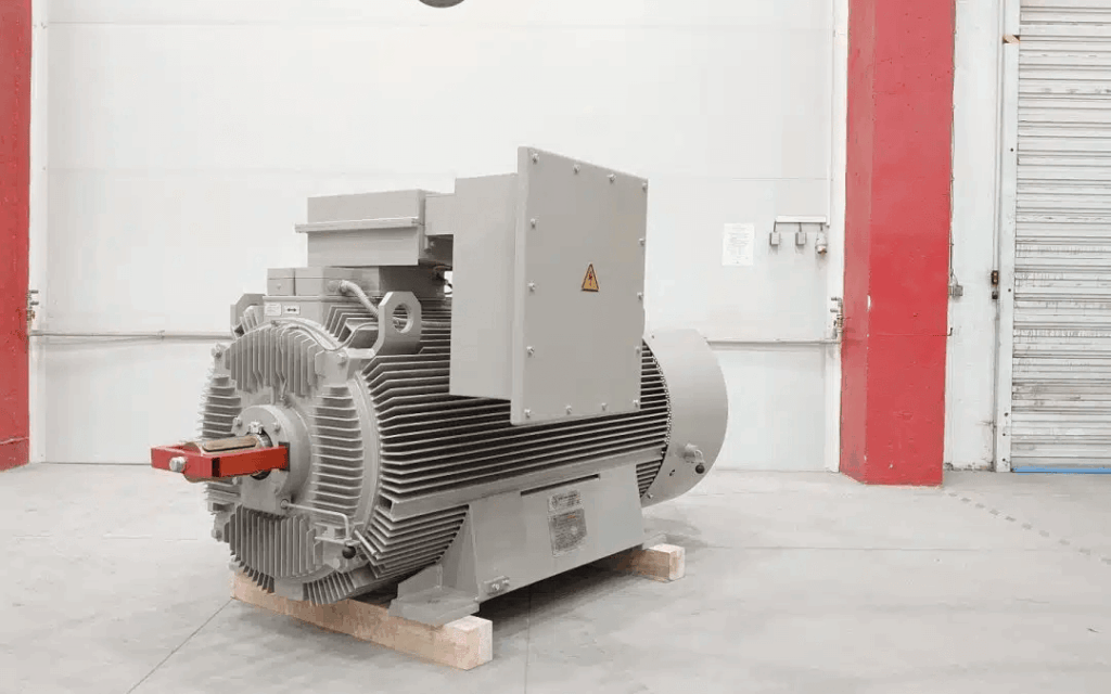 2 piezas de motor eléctrico asíncrono H17R-500-04 de 800 kW para bomba