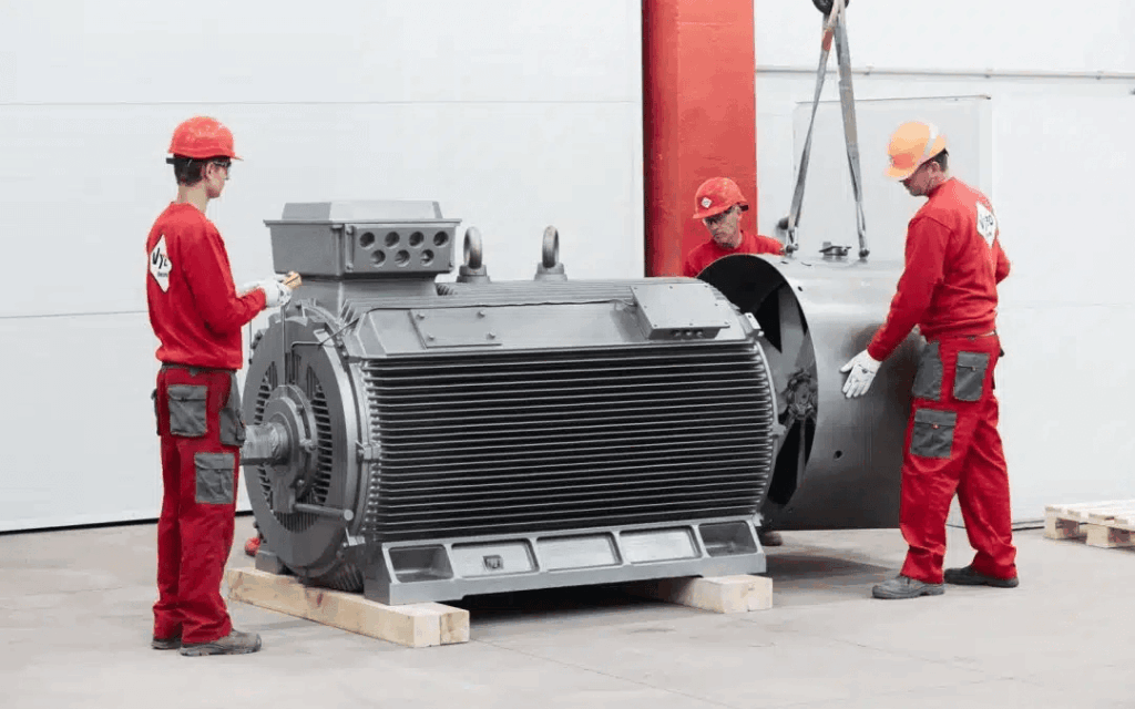 Motor eléctrico compacto de baja tensión VFD H17RL-560-04 1500kW para ventilador