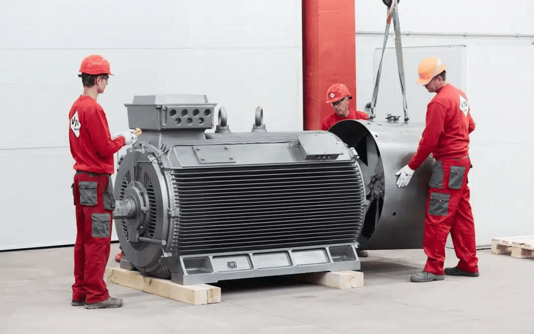 Motor eléctrico compacto de baja tensión VFD H17RL-560-04 1500kW para ventilador