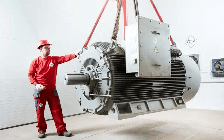 Motor eléctrico compacto HV 1250kW 6000V H17R-560-6 para bomba