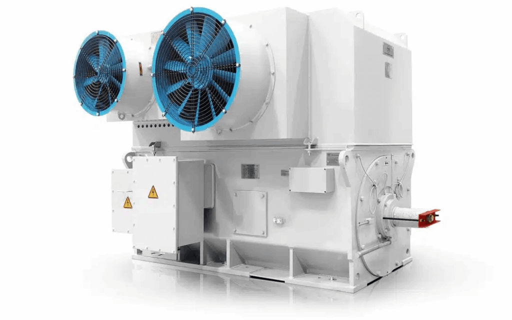 Motor eléctrico con refrigeración IC616 lateral H27R-400-04 500kW para polipasto de mina