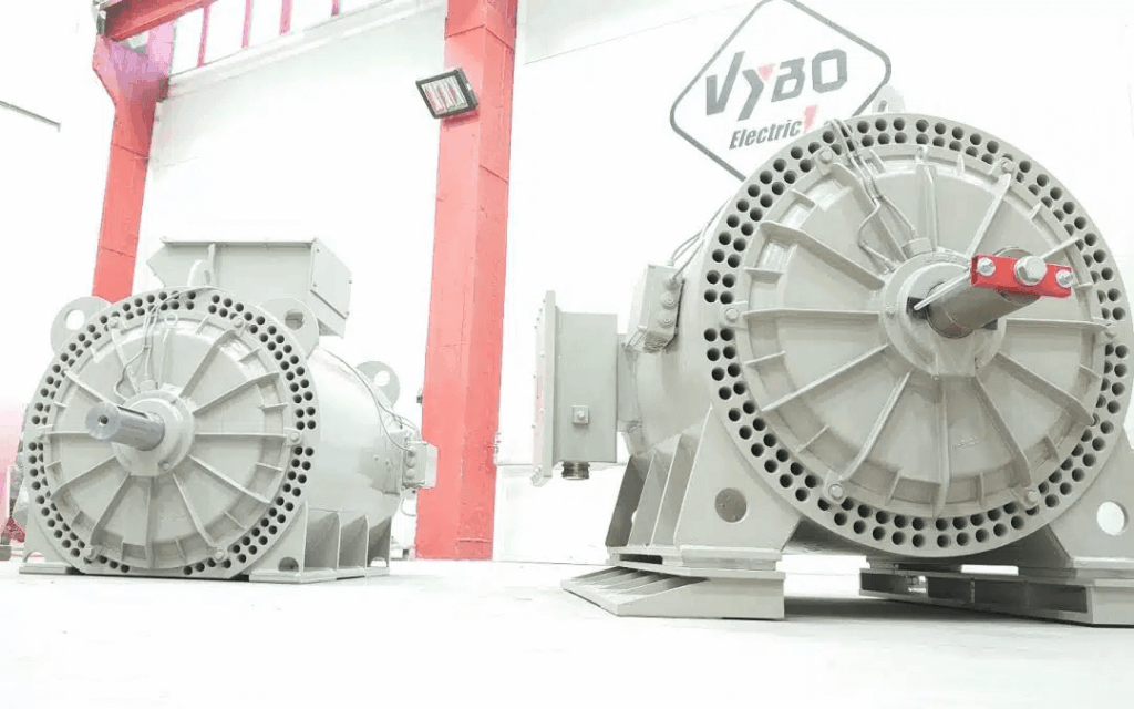 Motor eléctrico de refrigeración por tubo especial H27R-RT-560-06 de 500 kW para molino de carbón (4 unidades)