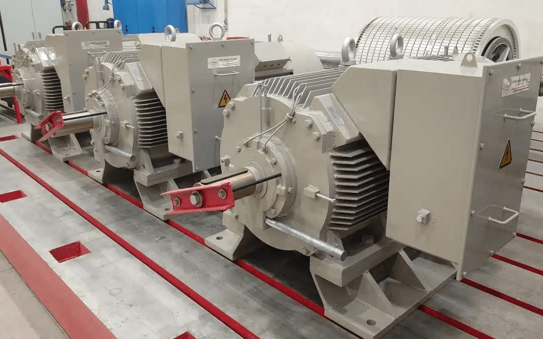 9 piezas de motor eléctrico asíncrono H17R-315-500-CR-04 de 200 kW