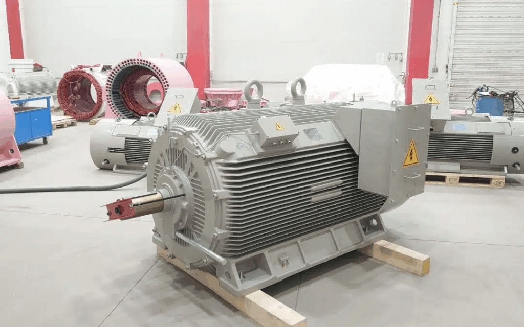 Motor eléctrico especial con rotor de doble jaula de barras de cobre H17RDCR-500-06 630kW