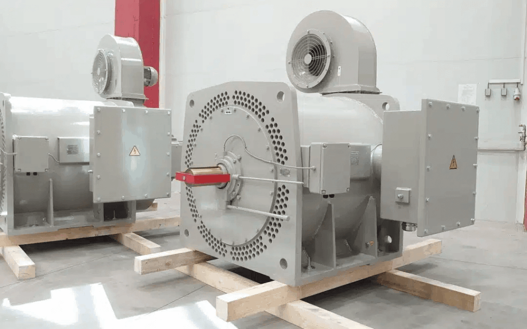 Motor eléctrico de 400 kW tipo H27R-560-06 para molino de martillos