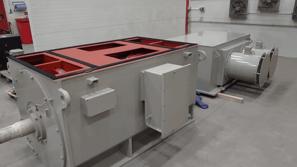 Motor eléctrico asíncrono H27R-500-10 de 800 kW para molino de martillos