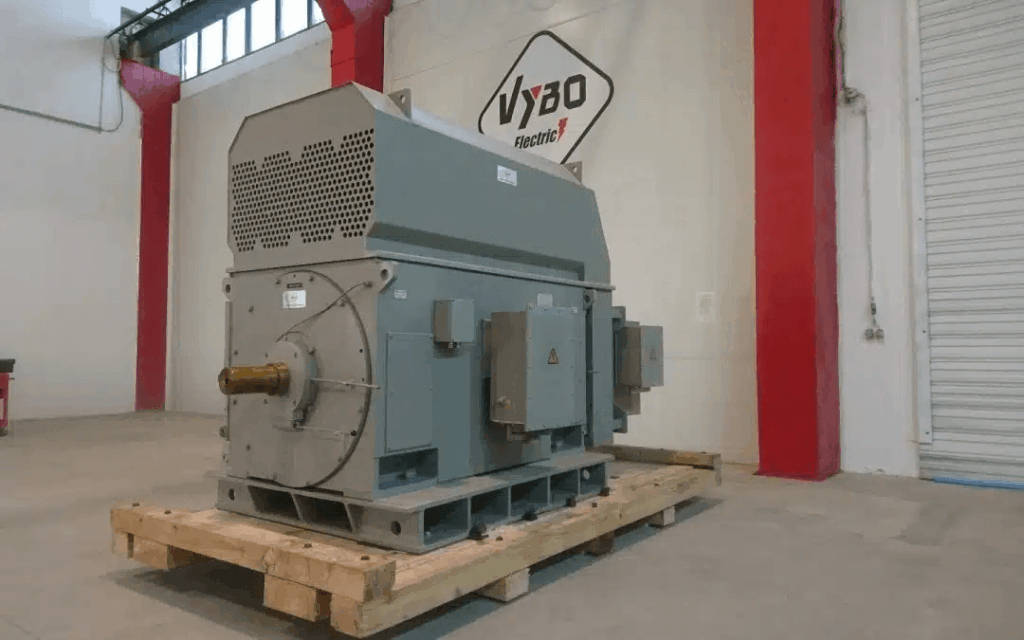 Motor eléctrico de alto voltaje 800kW 6000V H27R-SR-560-06 para molino vertical
