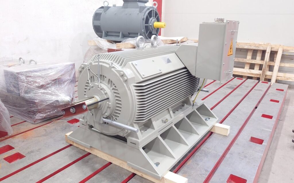 Motor de media tensión de arranque pesado H17R-400-HS-8 315kW para molino