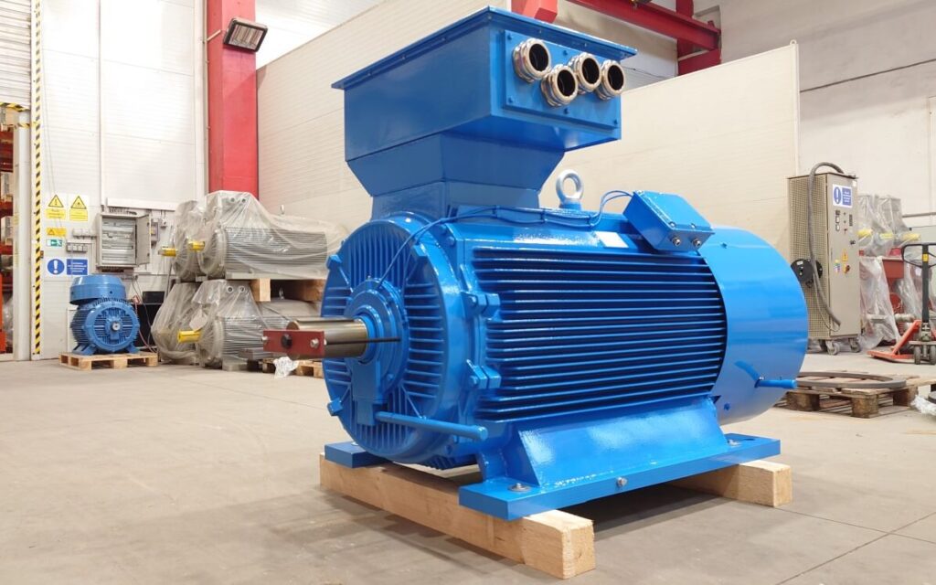 Motor de baja tensión VYBO Electric H17RL-400/450-4 800kW para bomba