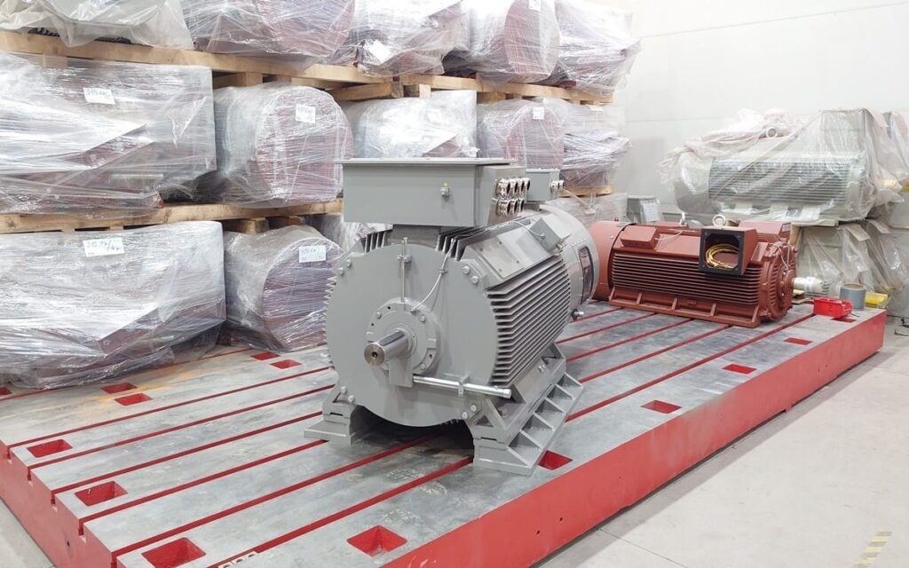 Motor de anillos rozantes de baja tensión H17RL-355/525-6 de 355 kW para molino de cemento
