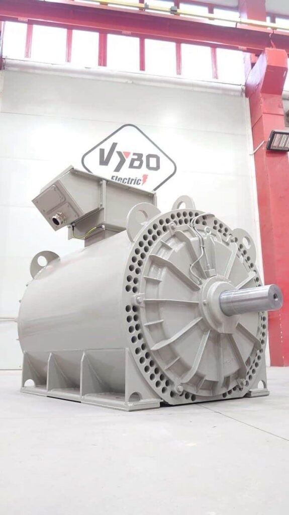 Motor eléctrico de refrigeración por tubo especial H27R-RT-560-06 de 500 kW para molino de carbón (4 unidades)