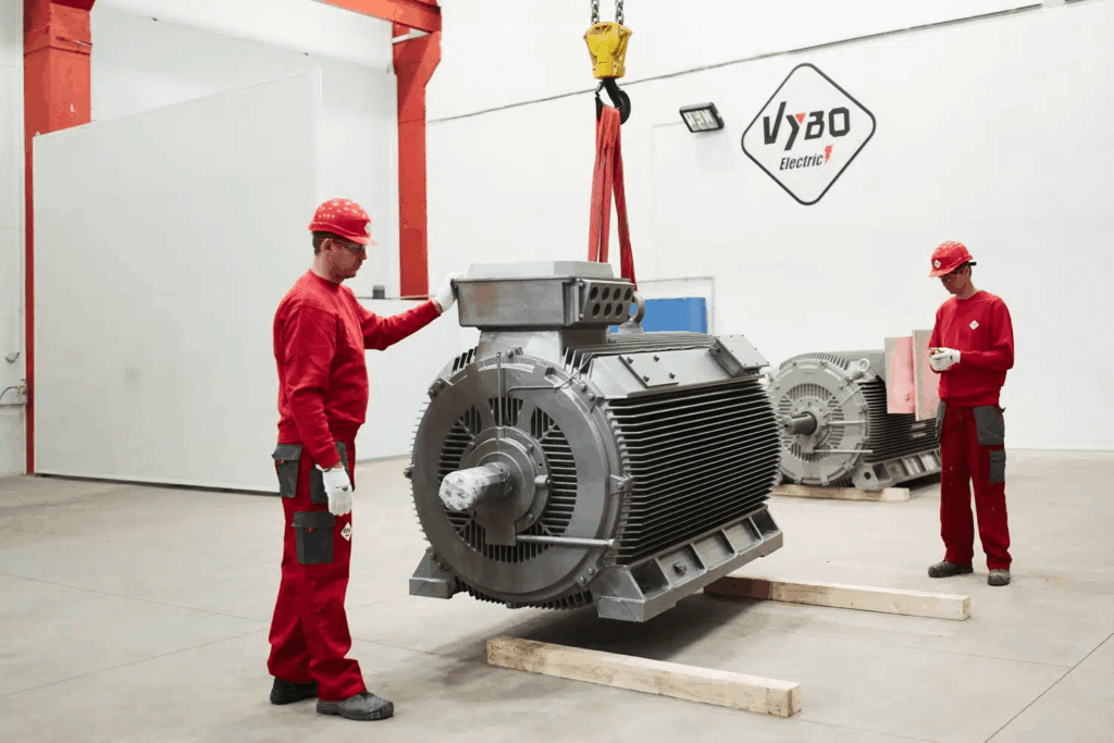 Motor eléctrico compacto de baja tensión VFD H17RL-560-04 1500kW para ventilador