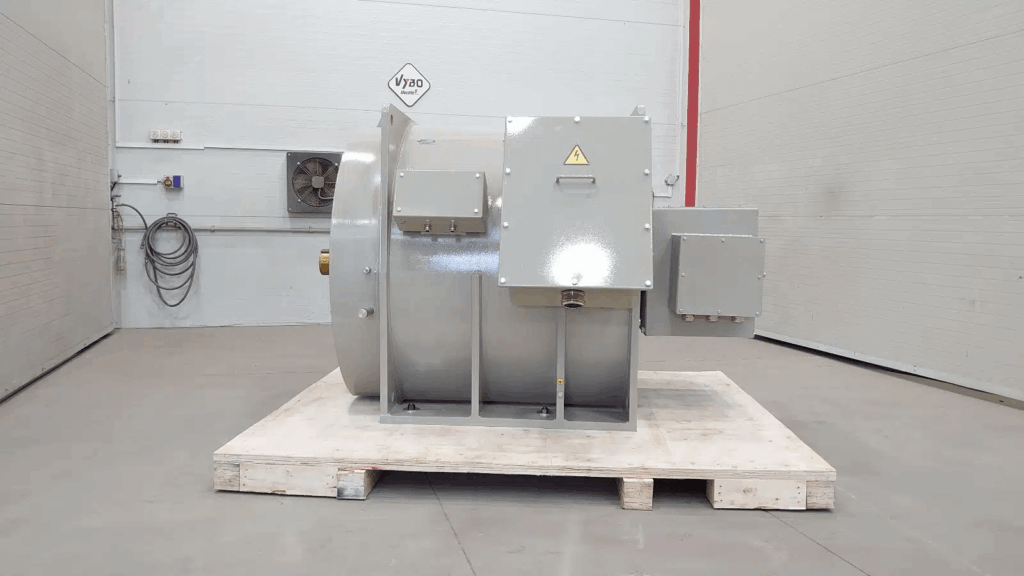 Motor eléctrico asíncrono de anillos colectores de 500 kW H27R-560-06 para molino de martillos